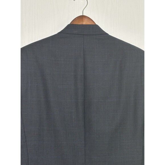 Lauren Ralph Lauren Blazer Men's 38R Blue Plaid 100% Wool 2-Button Suit Jacket - Picture 7 of 11